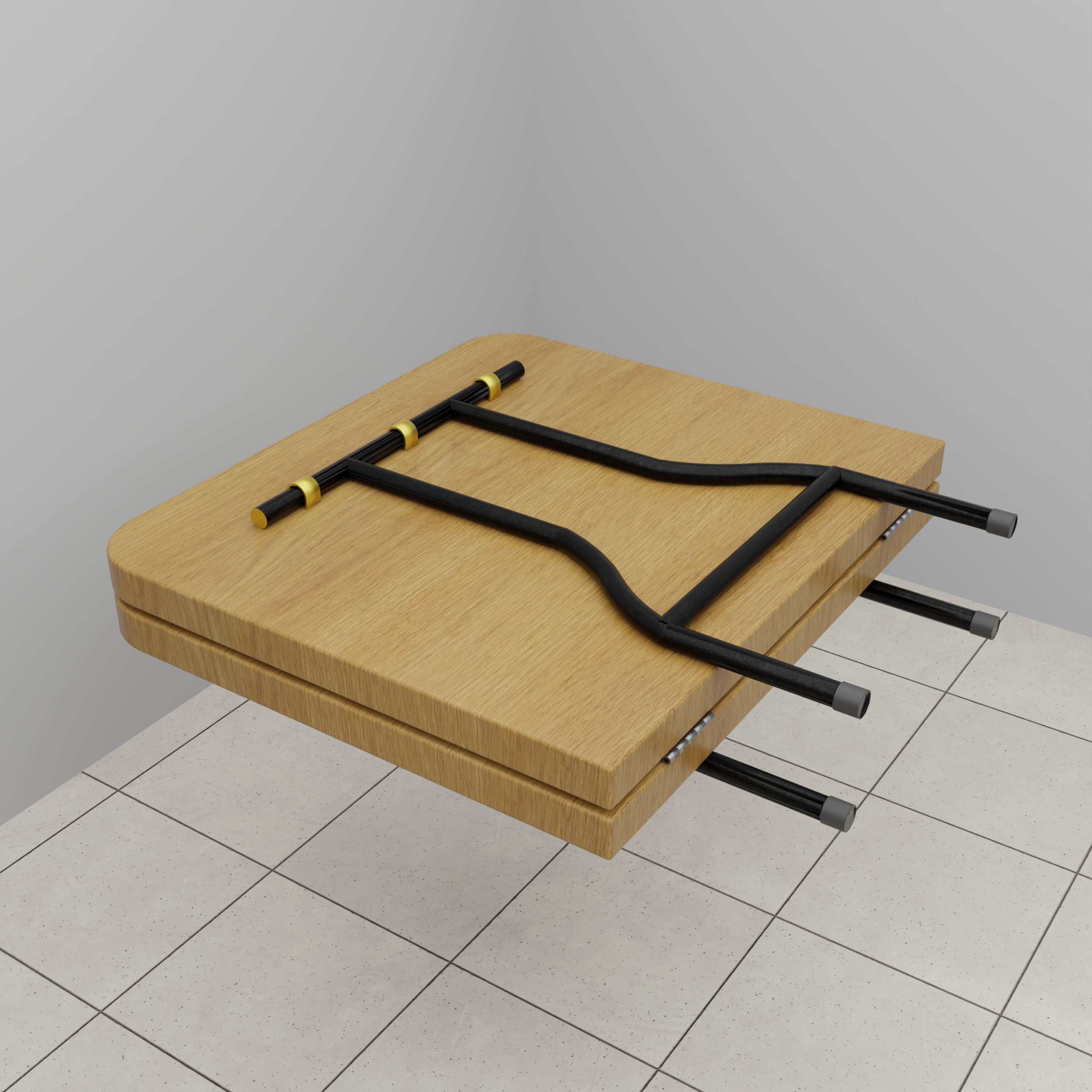 Flex-Fold Portable Utility Table | Space-Saving X-Frame Study & Dining Surface