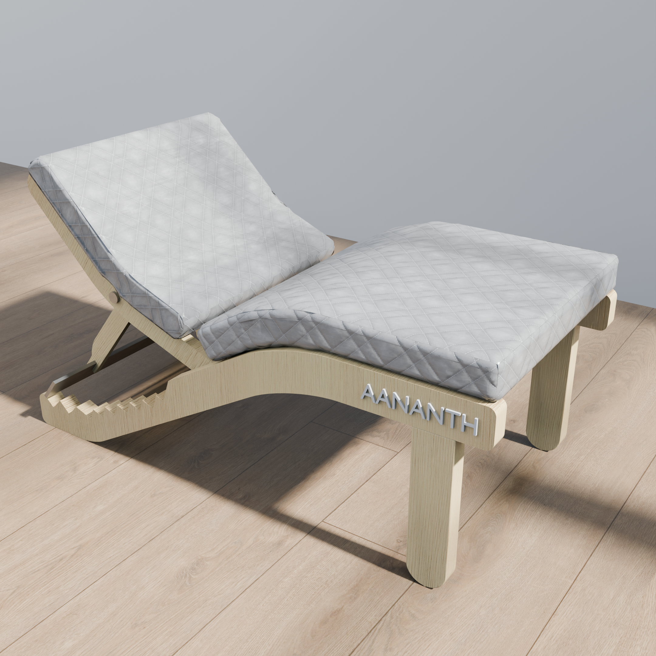 Ergonomic Adjustable Lounge Chair | Multi-Stage Reclining Sunchair