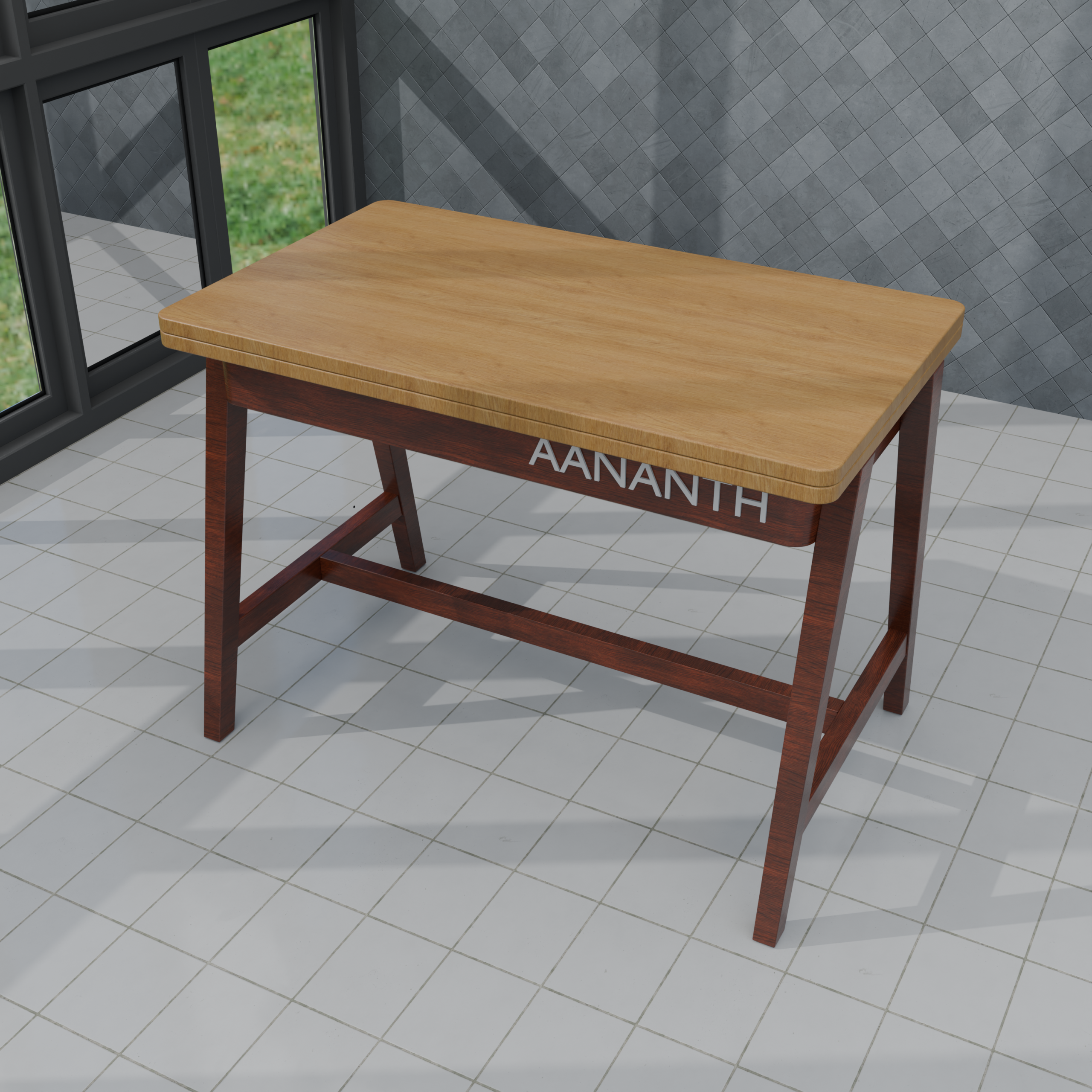 Dual-Mode Expanding Dining Table | Swivel-Top Butterfly Leaf Design