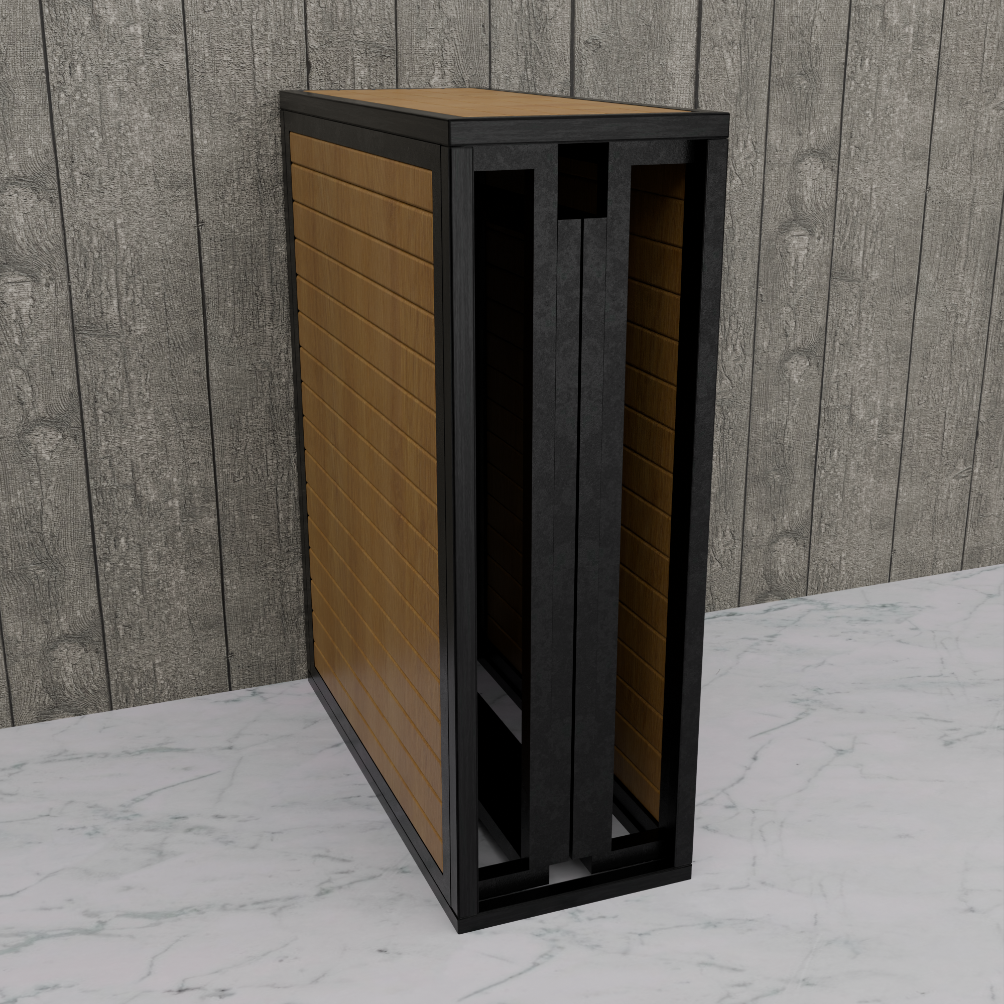 Dual-Wing Expandable Workstation | Heavy-Duty MS Pipe & Wood Folding Table