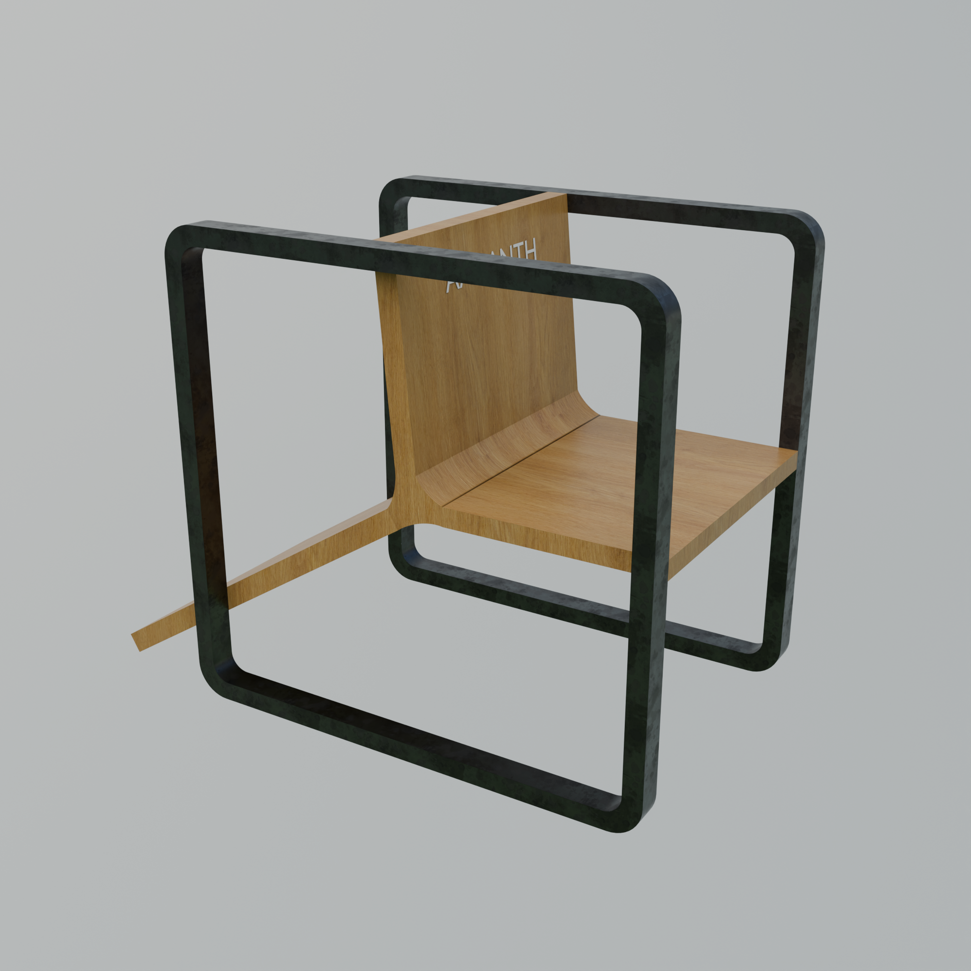 Trinity Kinetic Lounge Chair | 3-in-1 Rotating Geometric Seating