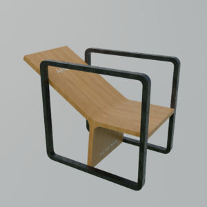 Trinity Kinetic Lounge Chair | 3-in-1 Rotating Geometric Seating