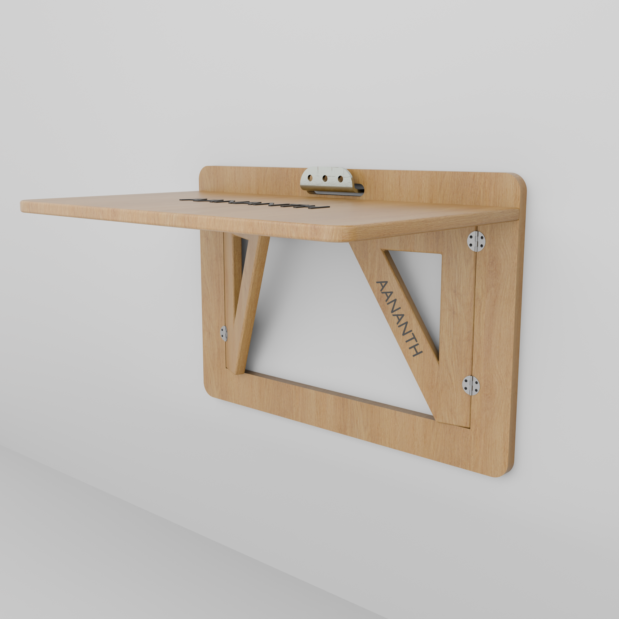 Aero-Fold Wall-Mounted Desk | Ultra-Slim Floating Study Table