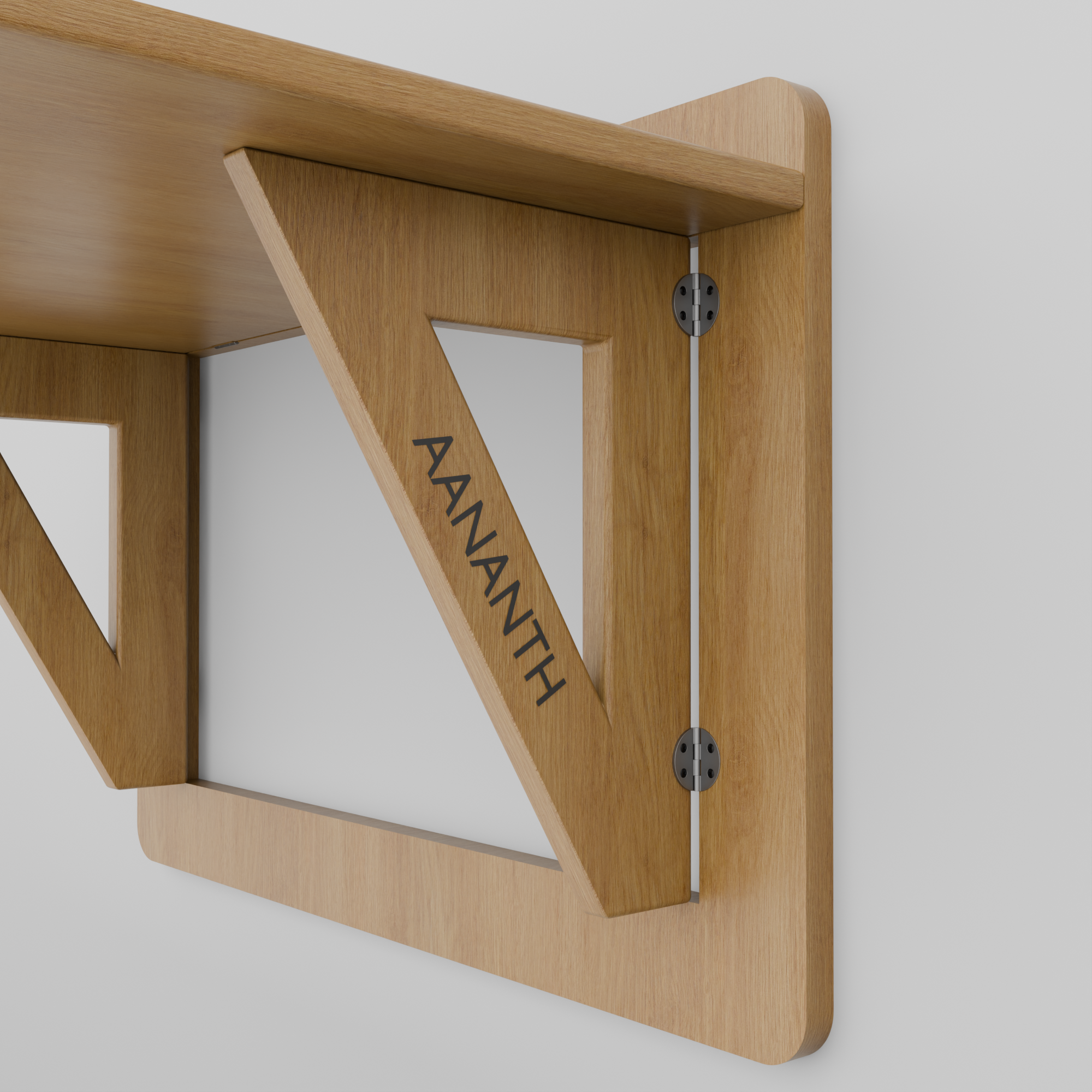 Aero-Fold Wall-Mounted Desk | Ultra-Slim Floating Study Table