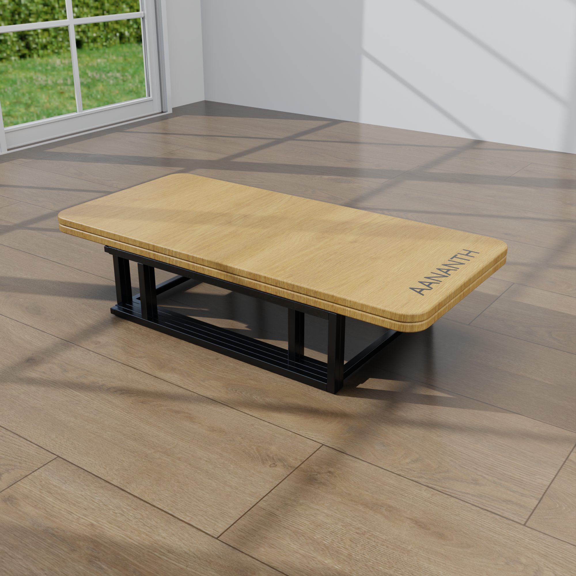 Versa-Slide Expandable Station | 2-in-1 Study Desk & 6-Seater Dining Table